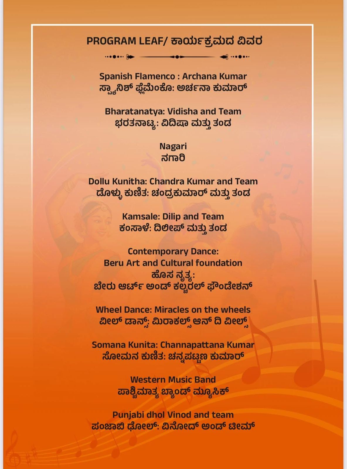 Past Performance Poster